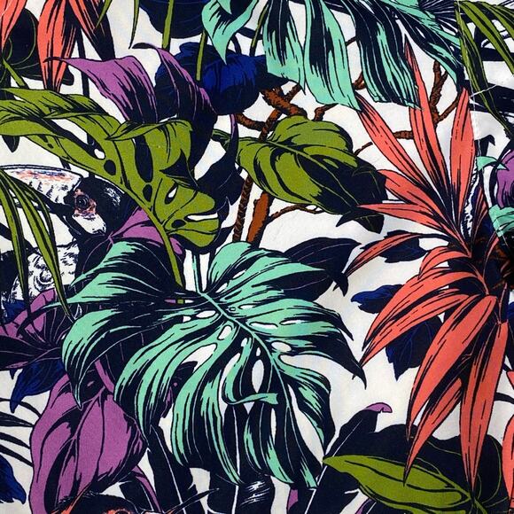 Columbia Shorts Girls Medium 10/12 Omni-Shade Sandy Shore Shorts Tropical Floral - Picture 2 of 7